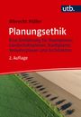 "Planungsethik" von Albrecht Müller, 2. Auflage. Einführung für Planer und Architekten. Feldlandschaft mit Bäumen.