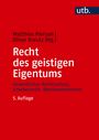 : Recht des geistigen Eigentums, Buch