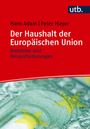 Buchtitel: "Der Haushalt der Europäischen Union: Probleme und Herausforderungen" von Hans Adam und Peter Mayer. Roter Hintergrund.