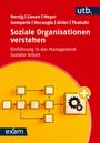Oben steht: "Herzig | Liesen | Meyer | Gemperle | Hocaoglu | Gisler | Thahabi". Darunter: "Soziale Organisationen verstehen". Ein Diagramm mit Pfeilen und Blöcken ist unten dargestellt.