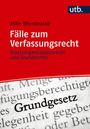 Oben: "Mike Wienbracke", "Fälle zum Verfassungsrecht". Darunter: "Staatsorganisationsrecht und Grundrechte". Unten: unscharfer Text.