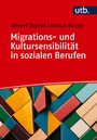 Oben sind die Namen Ahmet Toprak und Kemal Bozay sowie der Titel "Migrations- und Kultursensibilität in sozialen Berufen". Darunter sind bunte, geometrische Holzformen angeordnet.