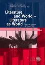 : Literature and World - Literature as World, Buch