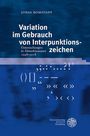 Cover eines Buches: "Jonas Romstadt. Variation im Gebrauch von Interpunktionszeichen. Untersuchungen in Abiturklausuren 1948-2018."