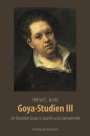 Helmut C. Jacobs: Goya-Studien III, Buch