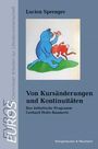 Titel: Von Kursänderungen und Kontinuitäten. Illustration zweier stilisierter Figuren, die miteinander interagieren.