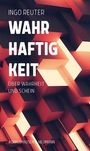 INGO REUTER, WAHRHAFTIGKEIT, ÜBER WAHRHEIT UND SCHEIN. Dreidimensionale geometrische Formen in Rot- und Beigetönen.