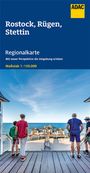 : ADAC Regionalkarte Deutschland Blatt 3 Rostock, Rügen, Stettin 1:150 000, KRT