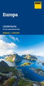: ADAC Länderkarte Europa 1:4,5 Mio., KRT