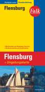 : Falk Stadtplan Extra Flensburg 1:16 500, KRT