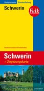 : Falk Stadtplan Extra Standardfaltung Schwerin 1:20 000, KRT