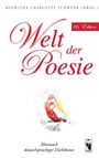 "Welt der Poesie" 26. Edition. Illustration: bunter Vogel. "Almanach deutschsprachiger Dichtkunst."