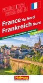 : Frankreich Nord Strassenkarte 1:600 000, KRT