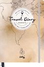 : GuideMe Reisetagebuch Travel Diary "Weltkarte", Buch