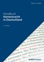 Frank Ebert: Handbuch Namenrecht in Deutschland, Buch
