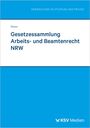 "Verwaltung in Studium und Praxis. Reese. Gesetzessammlung Arbeits- und Beamtenrecht NRW. KSV Medien. Blau-weißes Design."