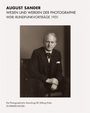August Sander: Wesen und Werden der Photographie, Buch