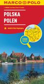 : MARCO POLO Länderkarte Polen 1:800 000, KRT