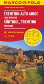 : MARCO POLO Regionalkarte Italien 03 Südtirol, Trentino, Gardasee 1:200.000, KRT