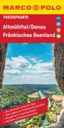 : MARCO POLO Freizeitkarte 36 Altmühltal, Donau, Fränkisches Seenland 1:110.000, KRT