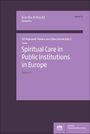 Titel: "Spiritual Care in Public Institutions in Europe". Band 11, Kirche & Recht. Lila Cover, Verlagssymbol unten rechts.