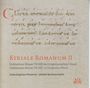 : Kyriale Romanum II, CD