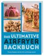 "Das ultimative Airfryer Backbuch. 75 easy Rezepte, die Zeit, Fett und Energie sparen." Oben: Kuchen, Gebäck, Quiche.