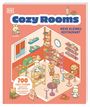 „Cozy Rooms: Mein kleines Restaurant“ zeigt putzige Tiere in einer Küche. 700 Sticker, unendliche Möglichkeiten.