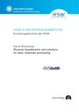 "Laser in der Materialbearbeitung: Forschungsberichte des IFSW" von David Brinkmeier. Logos: Uni Stuttgart, IFSW, GSAME.