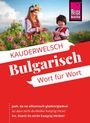 KAUDERWELSCH Bulgarisch Wort für Wort. Zwei lachende Menschen in bulgarischer Tracht inmitten von Blumen.