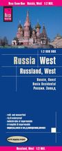 : Reise Know-How Landkarte Russland West 1 : 2.000 000, KRT