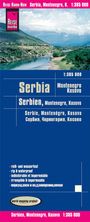 : Reise Know-How Landkarte Serbien, Montenegro, Kosovo 1 : 385.000, KRT