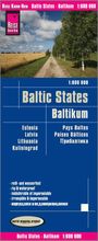 : Reise Know-How Landkarte Baltikum / Baltic States (1:600.000) : Estland, Lettland, Litauen und Region Kaliningrad, KRT