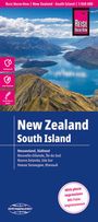 : Reise Know-How Landkarte Neuseeland, Südinsel (1:550.000), KRT
