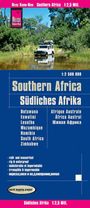 : Reise Know-How Landkarte Southern Africa / Südliches Afrika 1 : 2 500 000, KRT