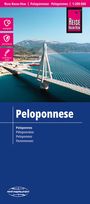 Reise Know-How Verlag Peter Rump: Reise Know-How Landkarte Peloponnese / Peloponnes (1:200.000), KRT