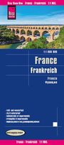 Reise Know-How Verlag Peter Rump: Reise Know-How Landkarte Frankreich / France (1:1.000.000), KRT