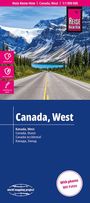 : Reise Know-How Landkarte Kanada, West | Canada, West (1:1.900.000), KRT