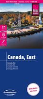 : Reise Know-How Landkarte Kanada, Ost | Canada, East (1:1.900.000), KRT