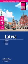 : Reise Know-How Landkarte Lettland | Latvia (1:325.000), KRT