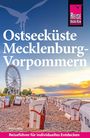 „Ostseeküste Mecklenburg-Vorpommern“. Strandkörbe, Sonnenuntergang, Riesenrad. Logo: „Reise Know-How“.