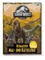 : Jurassic World: Ultimativer Mal- und Stickerspaß, Buch