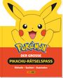 : Pokémon: Der große Pikachu-Rätselspaß - Rätseln - Suchen - Ausmalen, Buch