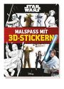 Star Wars: Malspaß mit 3D-Stickern, Buch
