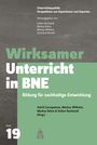 : Wirksamer Unterricht in BNE, Buch