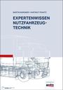 "EXPERTENWISSEN NUTZFAHRZEUGTECHNIK" von Martin Burgmer und Hartmut Frantz. Skizze eines Lastwagens im Hintergrund.