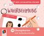 Der Lochkarten-Fächer: Wahrnehmung - 30 Übungskarten mit Selbstkontrolle, Div.