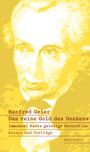 Manfred Geier: Das reine Gold des Denkens, Buch