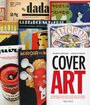 Texte: Cover Art, Der Dada, Jugend. Illustration von Magazin-Covern, bunte Kunststile, historisches Design.