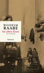 „Wilhelm Raabe, Im alten Eisen, Eine Erzählung, Wallstein“. Zwei Kinder sitzen in einem spärlich ausgestatteten Raum.